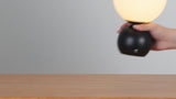 Fatima 9.5 in. Modern Minimalist Metal Rechargeable Integrated Dimmable LED Table Lamp with Touch Sensor