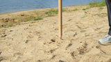 Mariner 6.5 ft. Classic Cottage Fringe Tassel Market Beach Umbrella