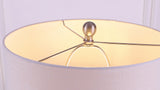 June 65" Adjustable Metal/Marble LED Floor Lamp