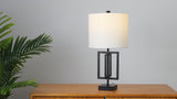 Anya 20.25" Metal/Marble LED Table Lamp