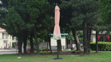 Collins 9 ft. Classic Cottage Tassel Market Patio Umbrella