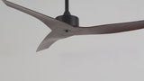 Aldrin 50" Modern Minimalist Iron/Plastic Mobile-App/Remote-Controlled 6-Speed Razor Ceiling Fan