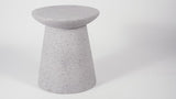 Hollie 18" Minimalist Modern Drum Accent Table Pedestal