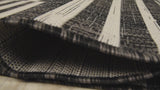 Sukie Modern Offset Stripe Indoor/outdoor Area Rug