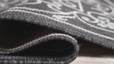 Charleston Vintage Filigree Textured Weave Indoor/outdoor Area Rug