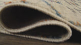 Moroccan Hype Boho Vintage Diamond Area Rug Ivory/Multi