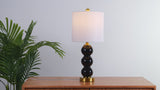 February 21" Glass/Metal LED Table Lamp