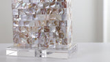 Cannon 29" Seashell and Crystal LED Table Lamp