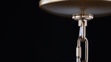 Anne 12" Adjustable Metal LED Pendant