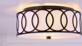 Aria Metal LED Flush Mount