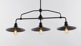 Cade 34.25" Metal Farmhouse Industrial LED Pendant