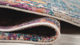 Vibrant bohemian Flair Boho Vintage Medallion Area Rug