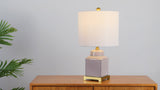 Cleo 21.5" Ceramic/Metal Ginger Jar LED Table Lamp