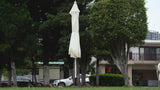 Beverly 9 ft. Designer Classic Scalloped Fringe Half Market Patio Umbrella