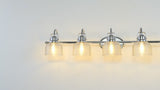 Virginia Metal/Glass LED Vanity Light