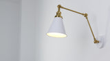Rover 7" Adjustable Arm Metal LED Wall Sconce