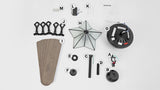 Moravia 52" Farmhouse Rustic Iron Star Shade LED Ceiling Fan With Remote