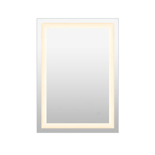 Remy Rectangular Frameless Anti-Fog Aluminum Front-lit Tri-color LED Bathroom Vanity Mirror with Smart Touch Control - JONATHAN Y